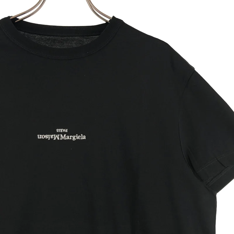 Maison Margiela / メゾンマルジェラ | ディストーテッド ロゴ Tシャツ | 46 | メンズ