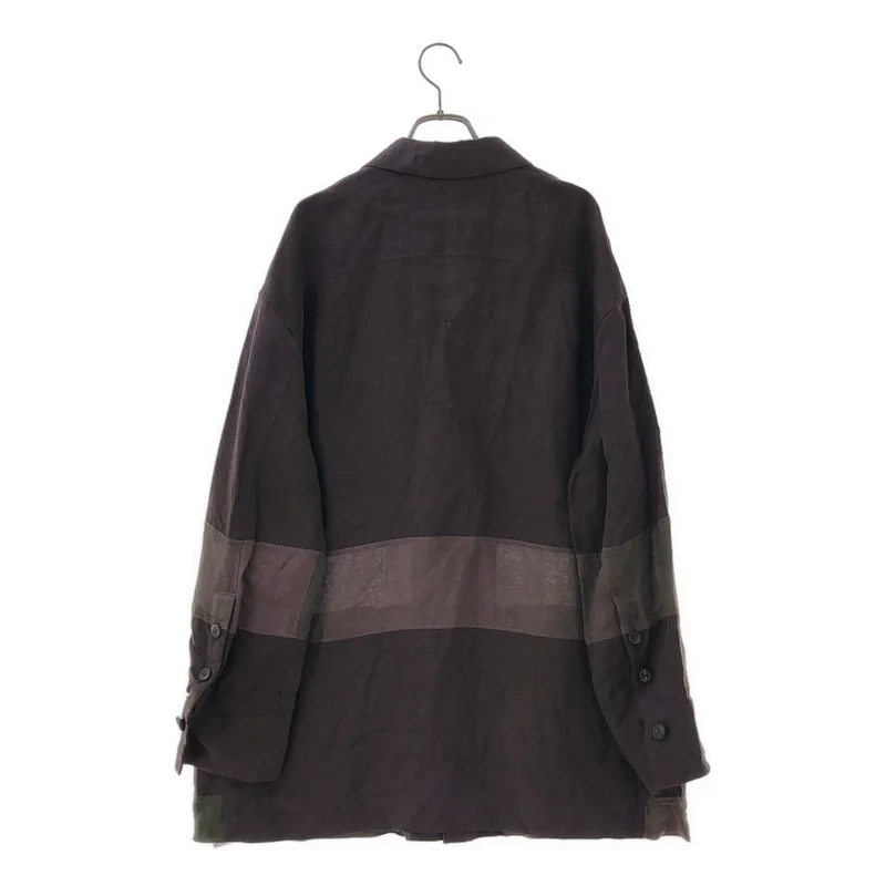 ziggy chen / ジギーチェン | 2025SS | Patchwork Shirt Jacket シャツジャケット 0M2510703 | 44 | メンズ
