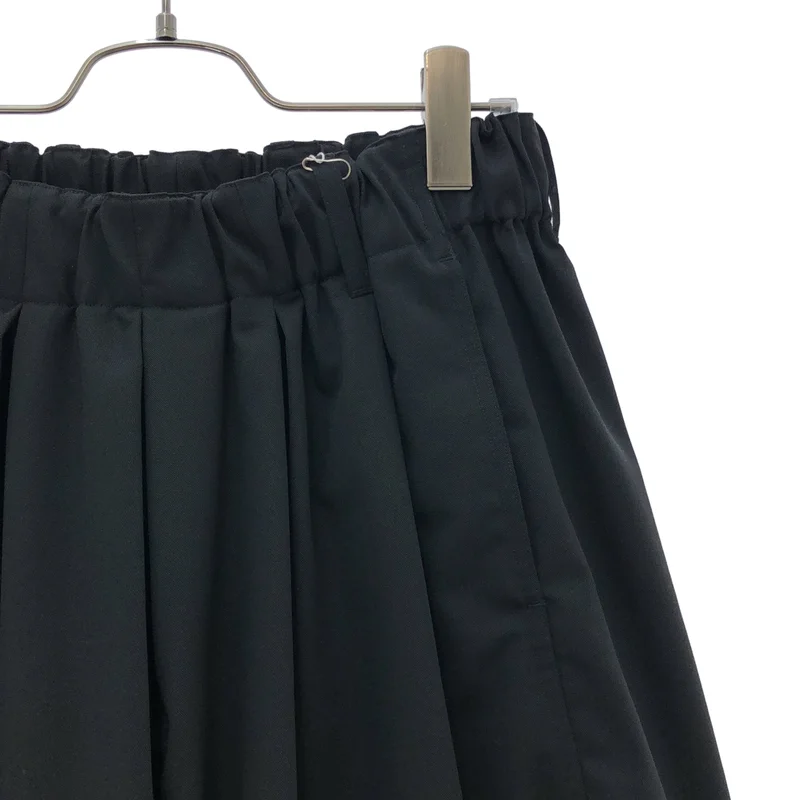 nonnotte / ノノット | 2026SS | Eau de Tailleur / W N Pleat Dock Shorts Trousers / オー・ド・テイラー ウール/ナイロン プリーツ ドック ショーツ トラウザー | 3 | メンズ
