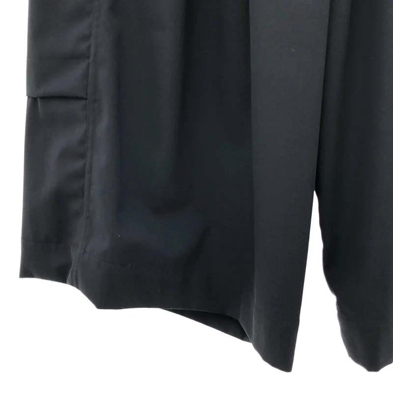 nonnotte / ノノット | 2026SS | Eau de Tailleur / W N Pleat Dock Shorts Trousers / オー・ド・テイラー ウール/ナイロン プリーツ ドック ショーツ トラウザー | 3 | メンズ