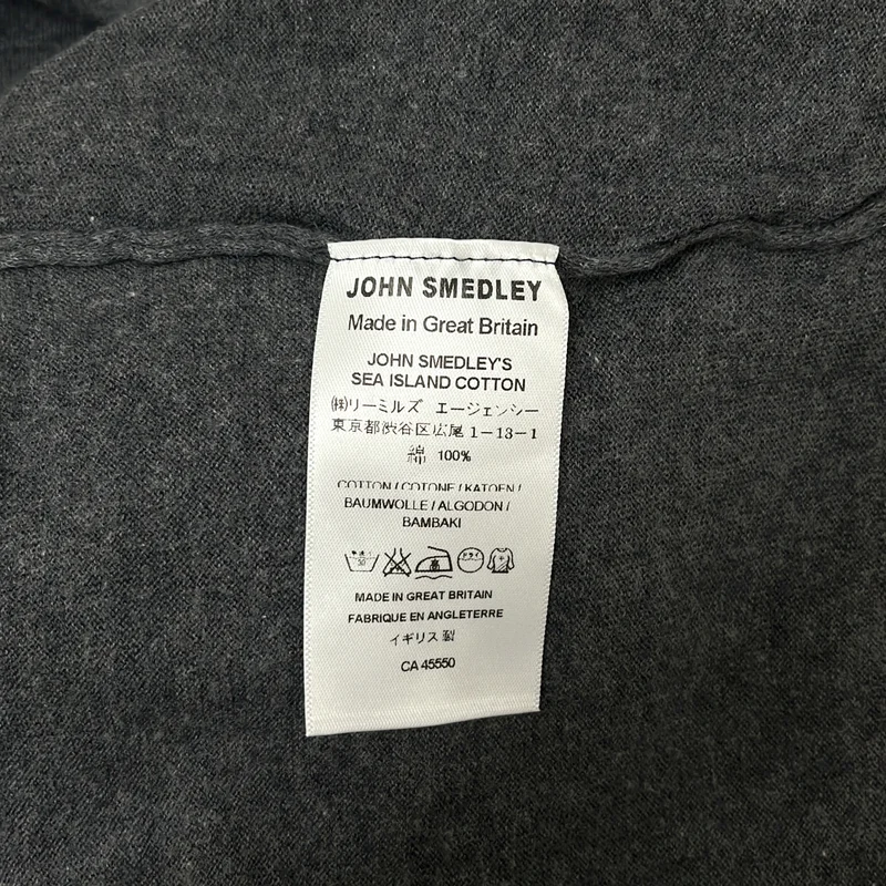 JOHN SMEDLEY / ジョンスメドレー | 海島綿 シーアイランドコットン ポロシャツ | L | メンズ