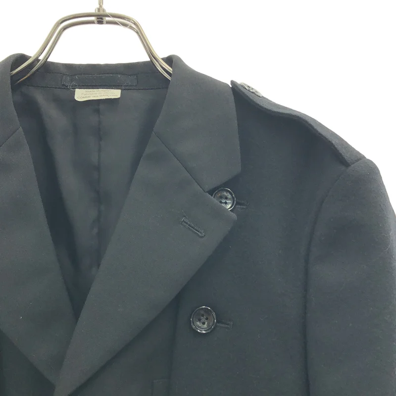 COMME des GARCONS HOMME PLUS / コムデギャルソンオムプリュス | 2025AW | ウールギャバジン×ウール/ナイロンフラノ ジャケット | S | メンズ