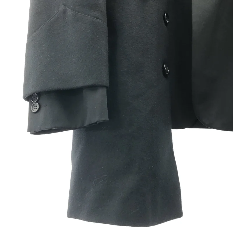 COMME des GARCONS HOMME PLUS / コムデギャルソンオムプリュス | 2025AW | ウールギャバジン×ウール/ナイロンフラノ ジャケット | S | メンズ