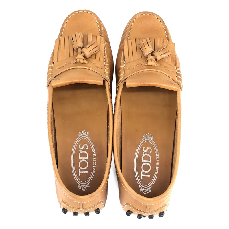 TOD'S / トッズ | レザー タッセル ドライビングシューズ | 37 | レディース