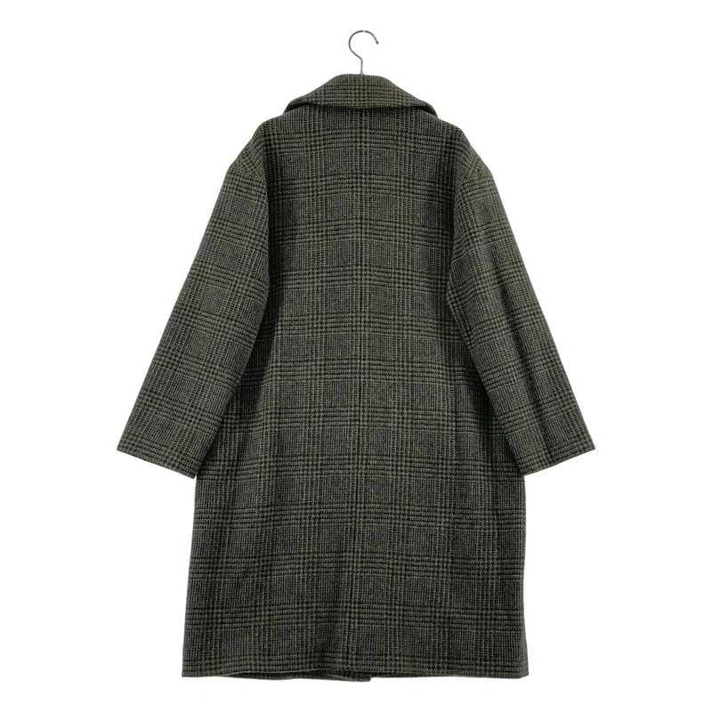 A.P.C. / アーペーセー | ウール グレンチェック チェスターコート | 36 | レディース