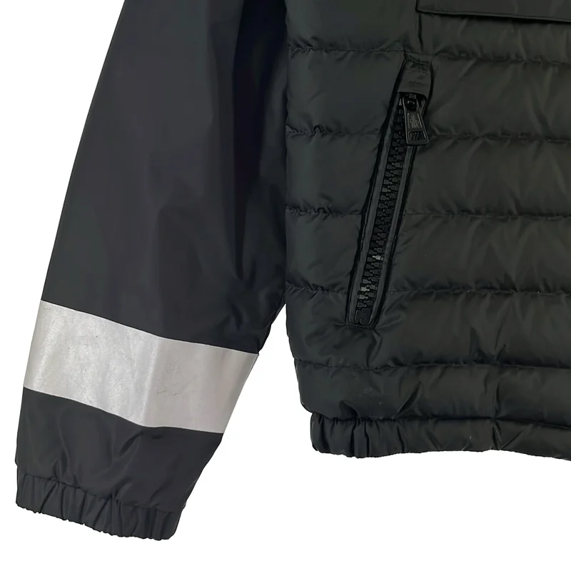 MONCLER / モンクレール | ×OFF-WHITE / GAUSSE バックロゴプリント ダウンジャケット | 0 | メンズ