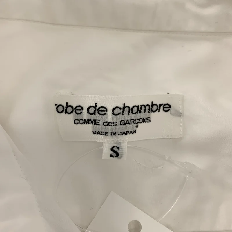 robe de chambre COMME des GARCONS / ローブドシャンブルコムデギャルソン | コットン レギュラーカラーシャツ | S | レディース