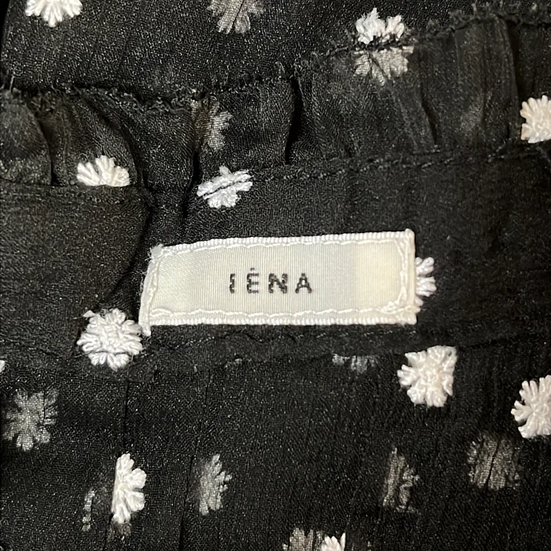 IENA / イエナ | 2025SS | 楊柳フリル ピンタックブラウス |