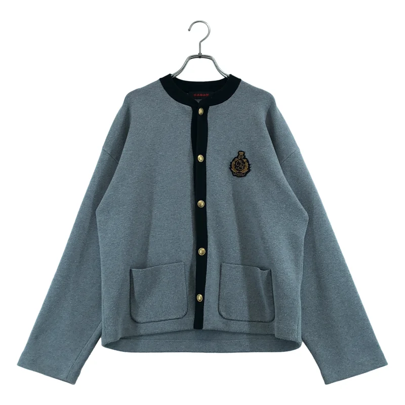 CABaN / キャバン | コットンカシミヤ エンブレム カーディガン | M | レディース