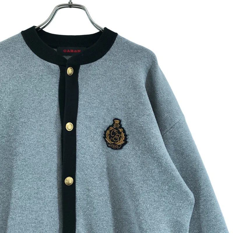 CABaN / キャバン | コットンカシミヤ エンブレム カーディガン | M | レディース