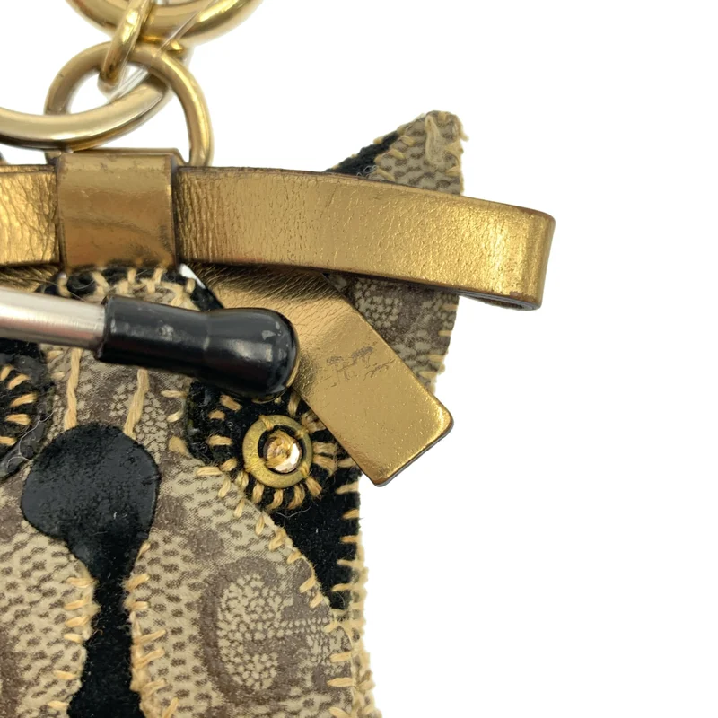 GUCCI / グッチ | GGプラス グッチョリ ブルドッグ チャーム キーホルダー |