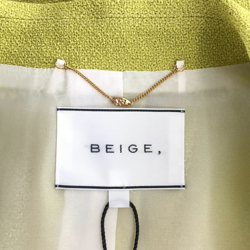 BEIGE， / ベイジ | コットン混 テーラードジャケット | 2 | レディース