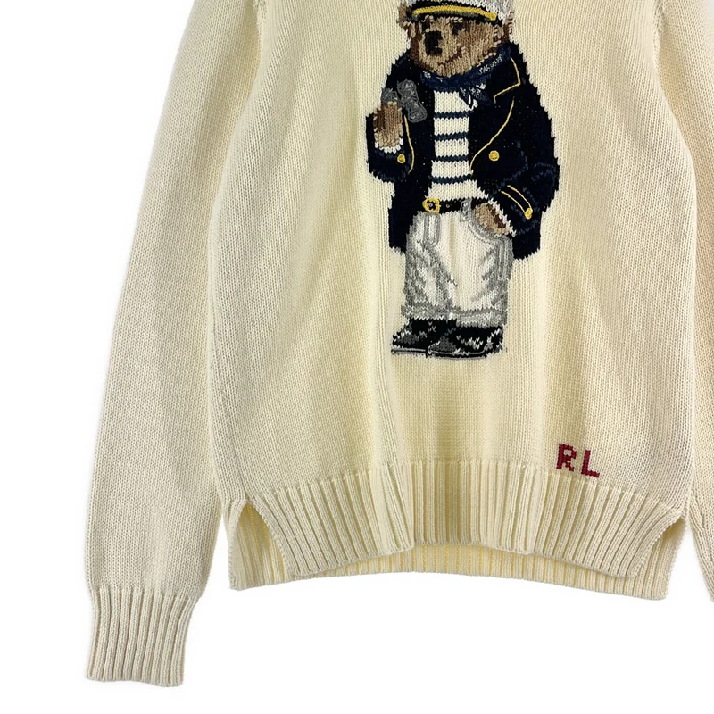 POLO RALPH LAUREN / ポロラルフローレン | コットン ポロベア ニット セーター | SP | メンズ