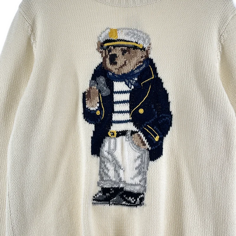 POLO RALPH LAUREN / ポロラルフローレン | コットン ポロベア ニット セーター | SP | メンズ