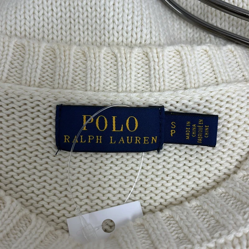 POLO RALPH LAUREN / ポロラルフローレン | コットン ポロベア ニット セーター | SP | メンズ