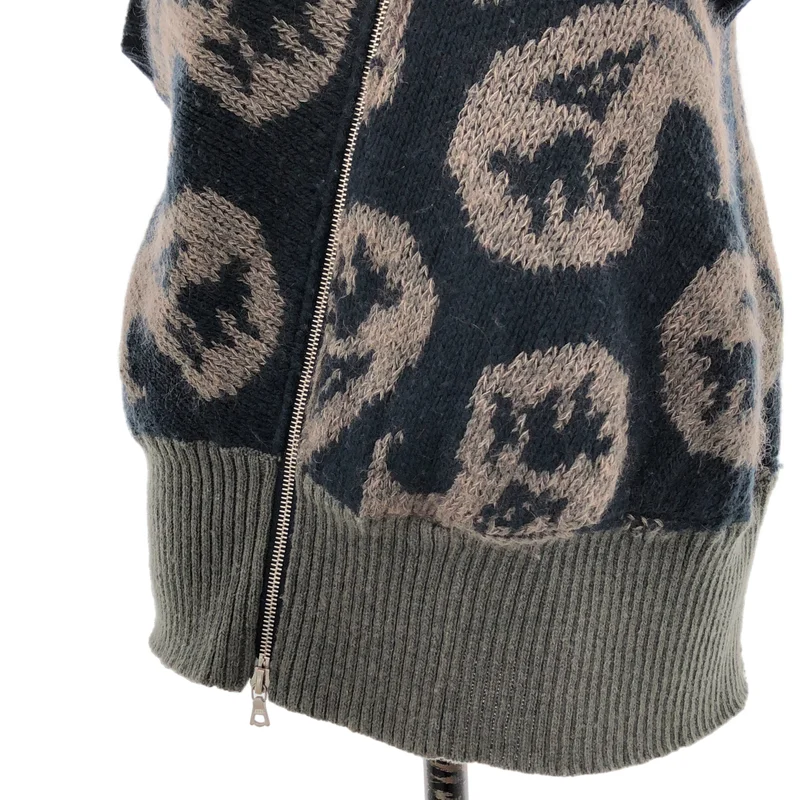 DRIES VAN NOTEN / ドリスヴァンノッテン | カシミヤ混 ノースリーブ フーデットニット | S | レディース