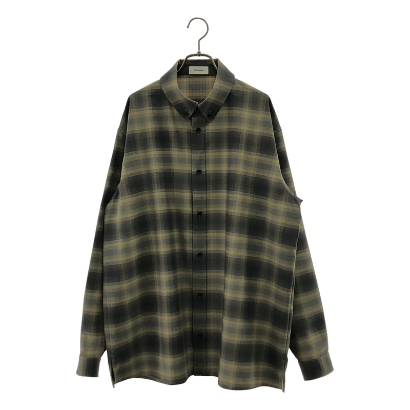 THE RERACS / ザリラクス | 2023AW | PE SUPER LIGHT SPUN OXFORD THE BUTTON DOWN SHIRT チェック ボタンダウンシャツ | 48 | メンズ