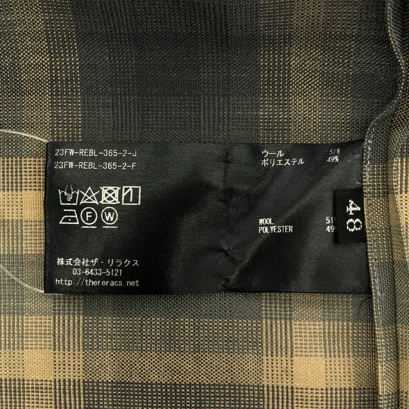 THE RERACS / ザリラクス | 2023AW | PE SUPER LIGHT SPUN OXFORD THE BUTTON DOWN SHIRT チェック ボタンダウンシャツ | 48 | メンズ