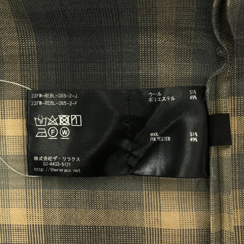 THE RERACS / ザリラクス | 2023AW | PE SUPER LIGHT SPUN OXFORD THE BUTTON DOWN SHIRT チェック ボタンダウンシャツ | 48 | メンズ