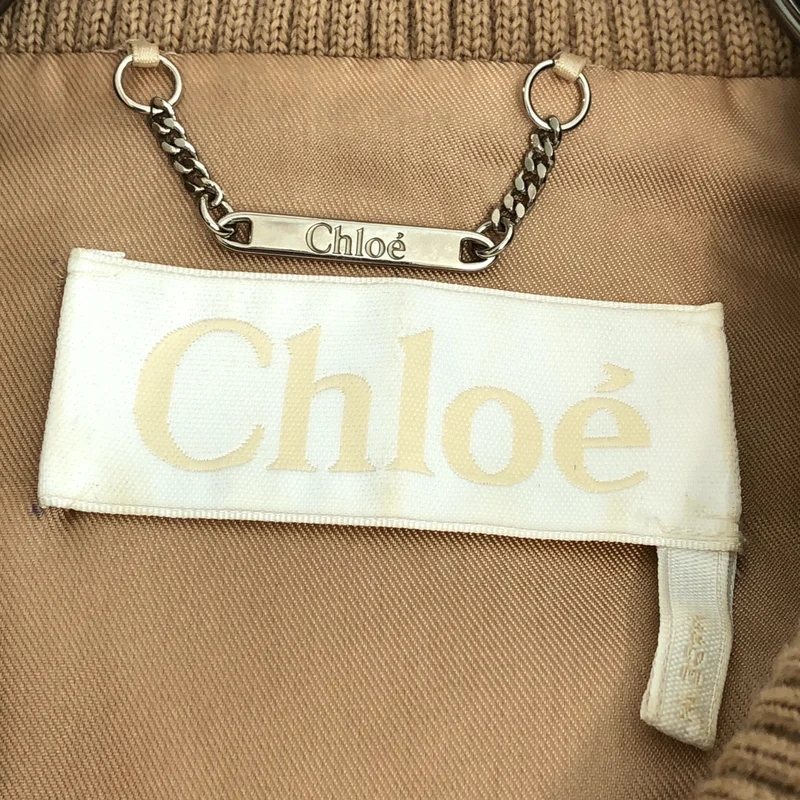Chloe / クロエ | ウール カシミヤ ケープコート ポンチョ | 38 | レディース