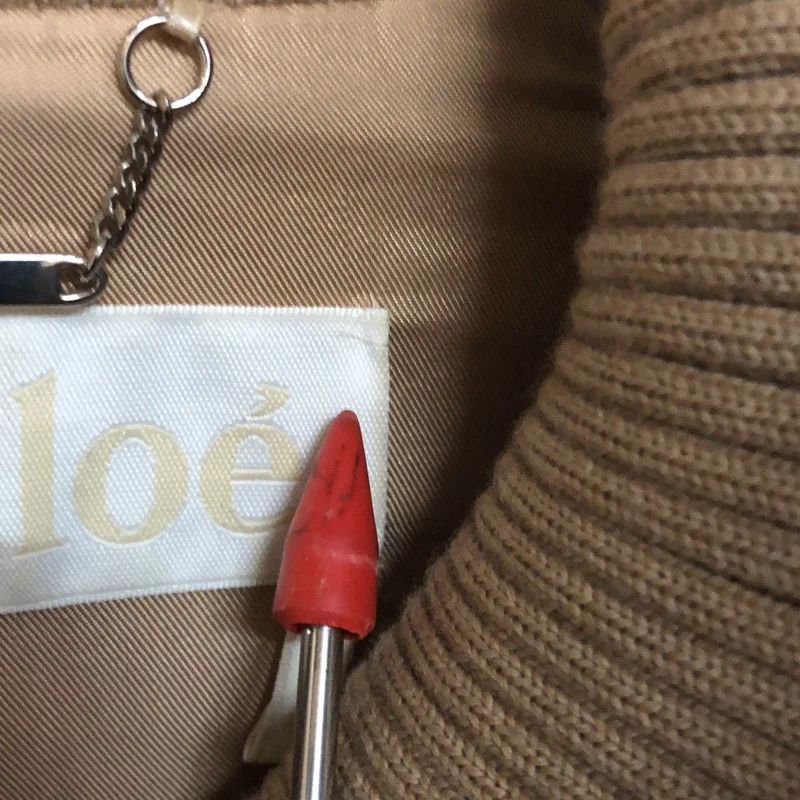 Chloe / クロエ | ウール カシミヤ ケープコート ポンチョ | 38 | レディース