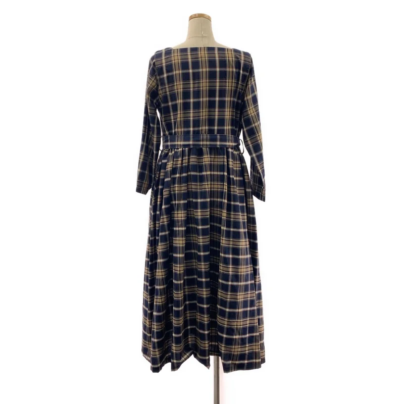 madder madder / マダマダ | Luna magical sleeve check dress / ルナ チェック ドレス ワンピース |