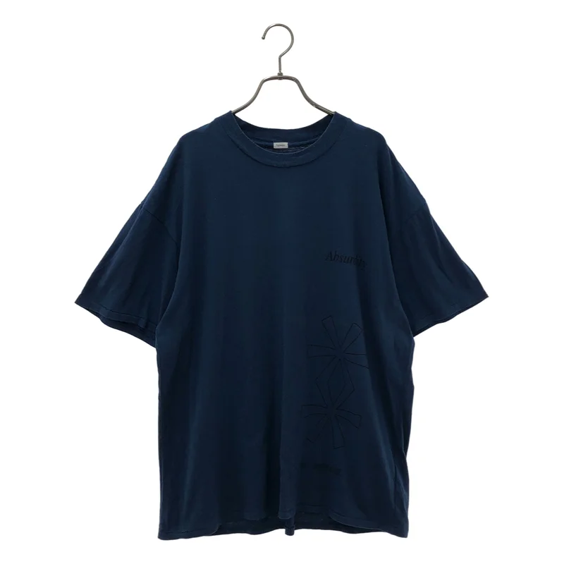 Fujimoto / フジモト | 2024SS | OVER DYED SYMBOL T-SHIRTS "Absurdity" / シルク混 オーバーダイ シンボルTシャツ | 1 | メンズ