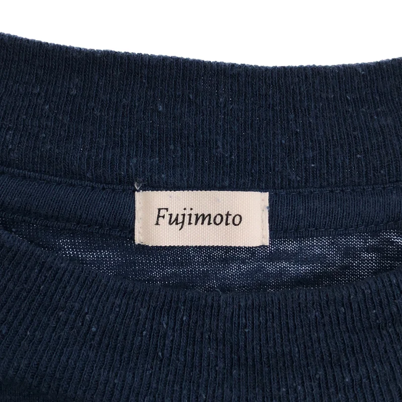 Fujimoto / フジモト | 2024SS | OVER DYED SYMBOL T-SHIRTS "Absurdity" / シルク混 オーバーダイ シンボルTシャツ | 1 | メンズ
