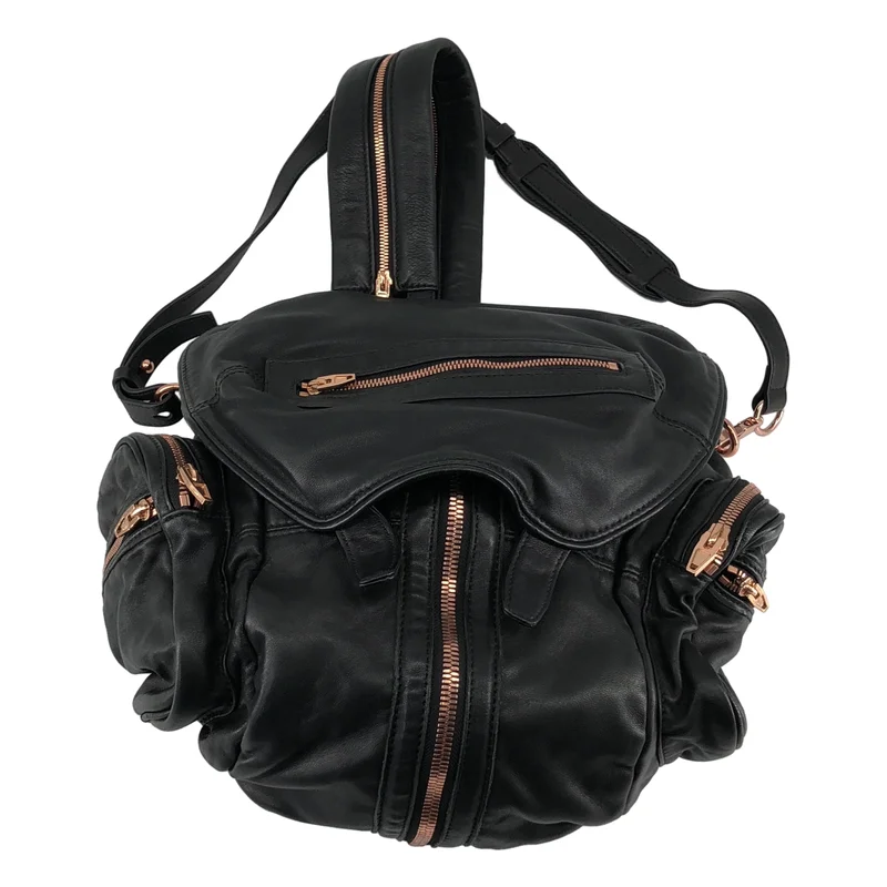 ALEXANDER WANG / アレキサンダーワン | 3way レザー マルチジップ バックパック |