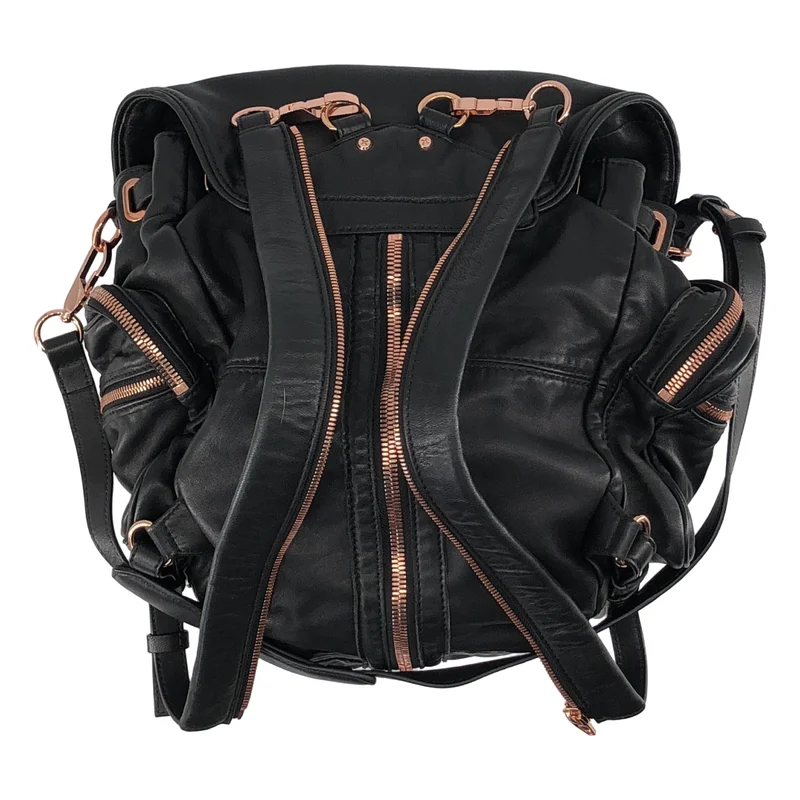 ALEXANDER WANG / アレキサンダーワン | 3way レザー マルチジップ バックパック |