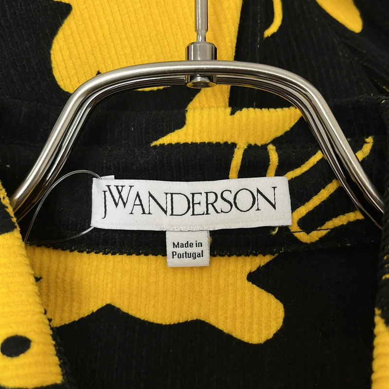 JW Anderson / ジェイダブルアンダーソン | バニー 総柄 コーデュロイ ロングシャツ | S | メンズ