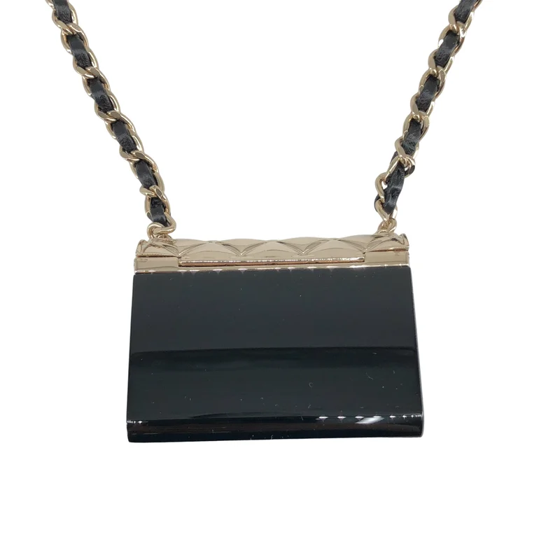CHANEL / シャネル | ココマーク マトラッセ バッグ ネックレス |