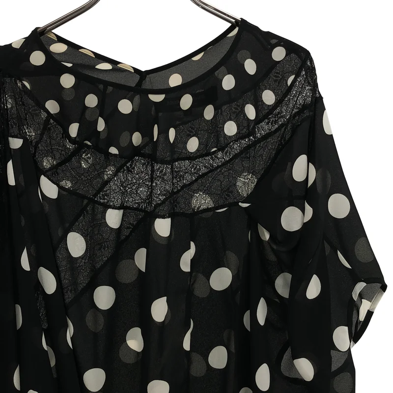 JUNYA WATANABE COMME des GARCONS / ジュンヤワタナベ | 2011SS | ドット レース切替 ワンピース | S | レディース