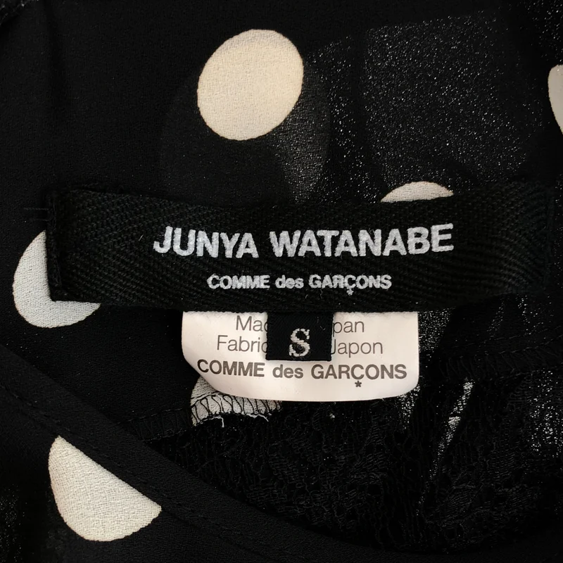 JUNYA WATANABE COMME des GARCONS / ジュンヤワタナベ | 2011SS | ドット レース切替 ワンピース | S | レディース