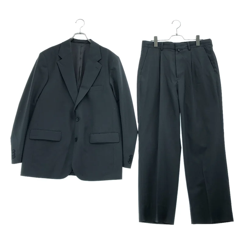 CORNIER / コルニエ | セットアップ / Super130’s WOOL TROPICAL テーラードジャケット / スラックス | L | メンズ