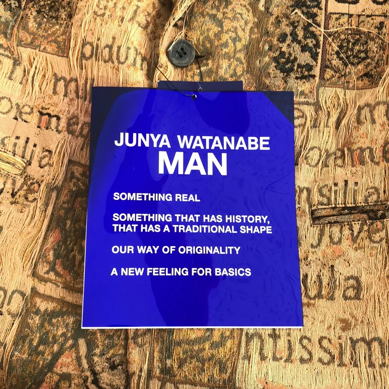 JUNYAWATANABE COMMEdesGARCONS MAN / ジュンヤワタナベマン | 2026SS | ジャガード 総柄 ピークドラペル テーラードジャケット | L | メンズ