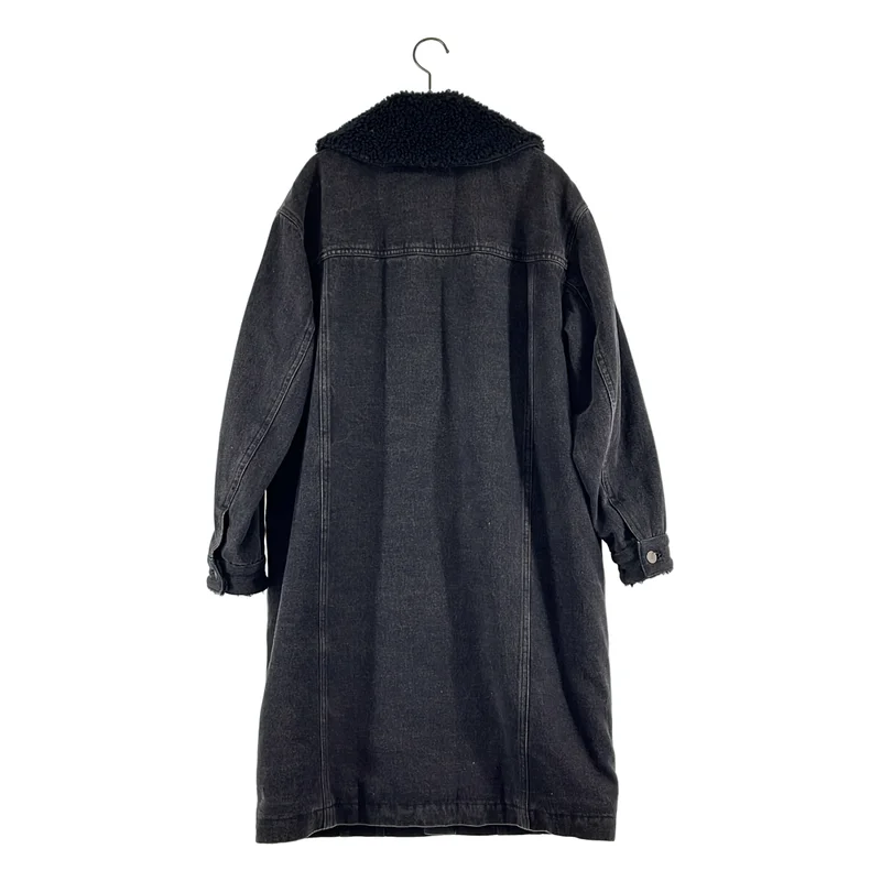 3.1 Phillip Lim / スリーワンフィリップリム | 裏地ボア ロングデニムジャケット | XS | レディース