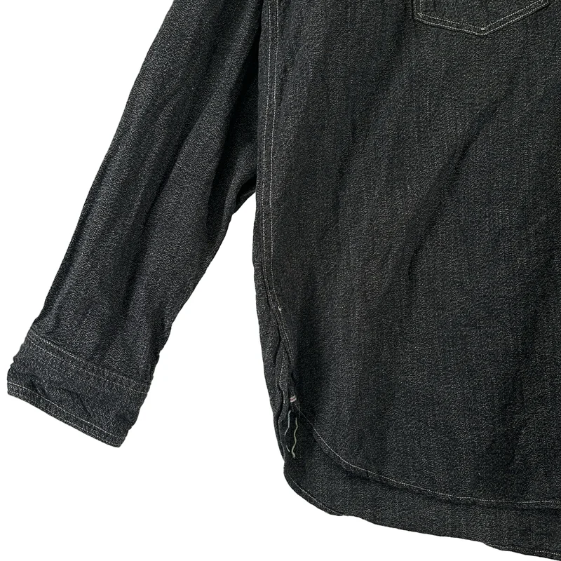POST O'ALLS / ポストオーバーオールズ | NO.2 SHIRTS デニムシャツ | L | メンズ