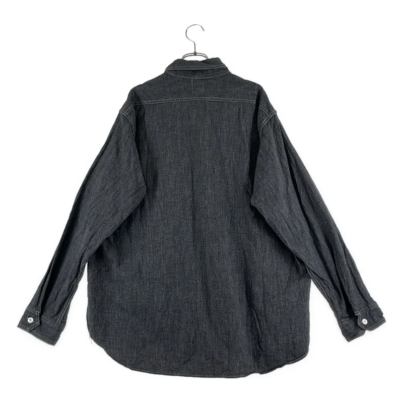 POST O'ALLS / ポストオーバーオールズ | NO.2 SHIRTS デニムシャツ | L | メンズ