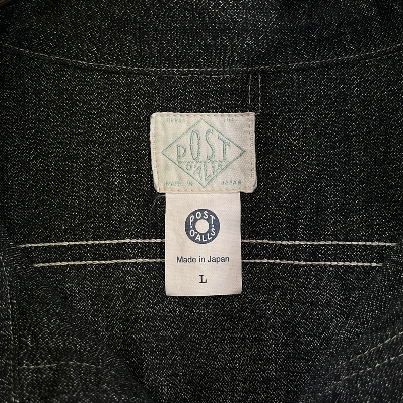 POST O'ALLS / ポストオーバーオールズ | NO.2 SHIRTS デニムシャツ | L | メンズ