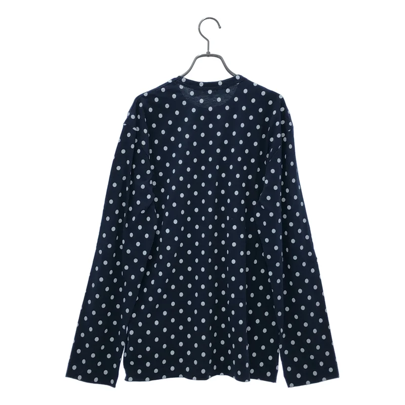 PLAY COMME des GARCONS / プレイコムデギャルソン | ドット ハートパッチ Tシャツ_長袖 | L | メンズ
