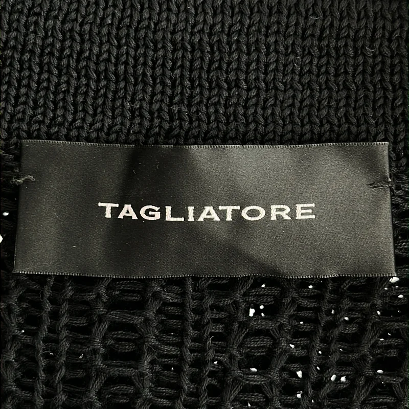 TAGLIATORE / タリアトーレ | ローゲージ スキッパー ニットポロシャツ | 46 | メンズ