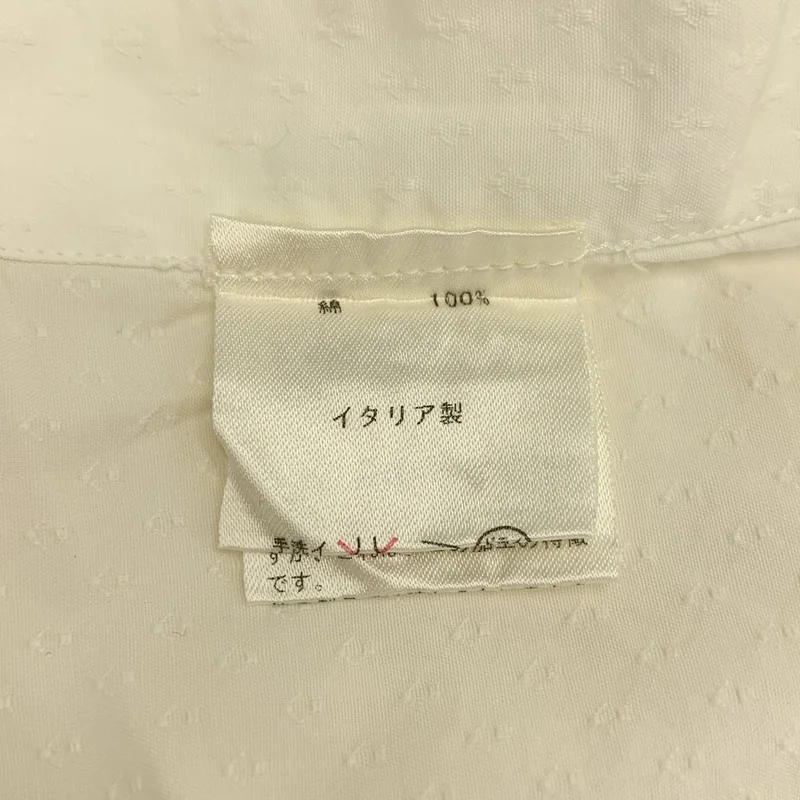 finamore / フィナモレ | コットン レギュラーカラー シャツ ブラウス | 38 | レディース