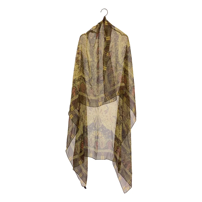 ETRO / エトロ | silk 100％ / シルク 総柄 スカーフ ストール |