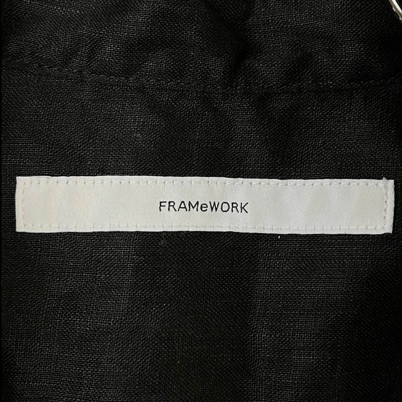 Framework / フレームワーク | 2025SS | リネン Wポケット バンド