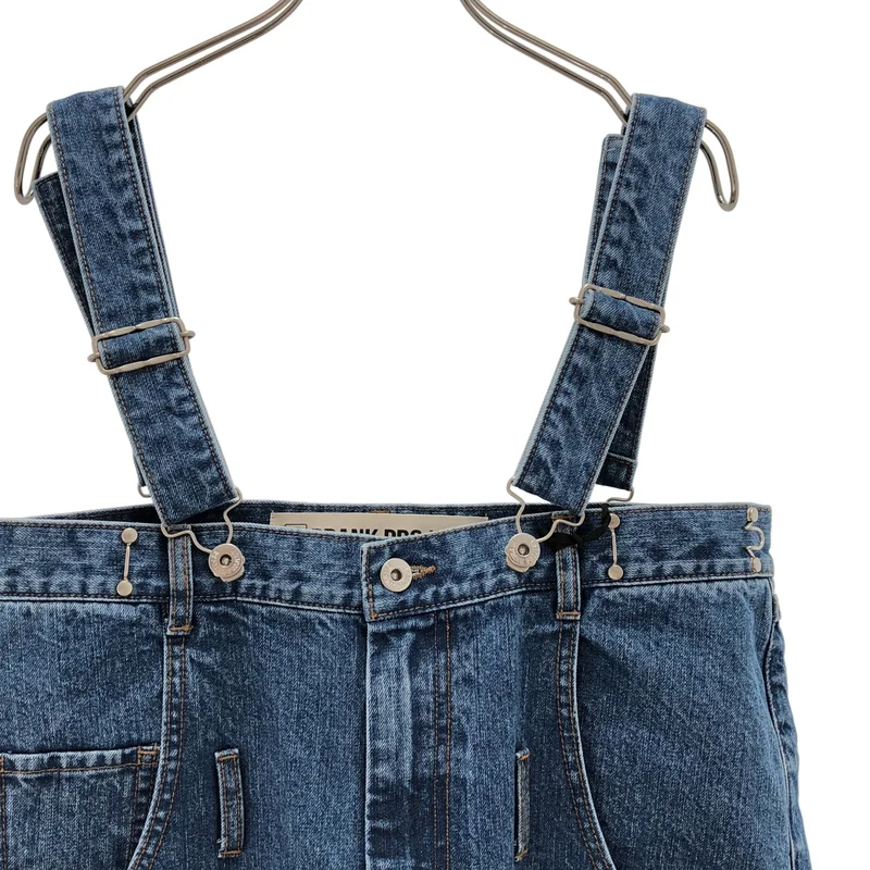 PRANK PROJECT / プランクプロジェクト | Loose Waist Two-way Salopette Pants / ルーズウエスト 2WAY サロペット デニムパンツ | FREE | レディース