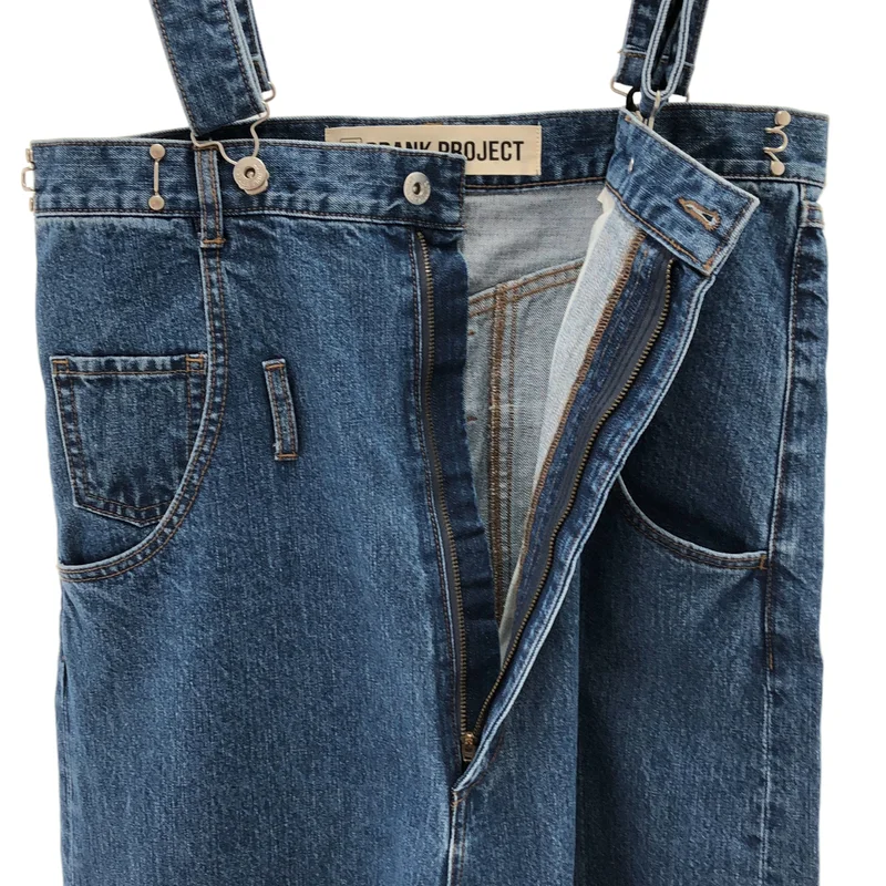 PRANK PROJECT / プランクプロジェクト | Loose Waist Two-way Salopette Pants / ルーズウエスト 2WAY サロペット デニムパンツ | FREE | レディース