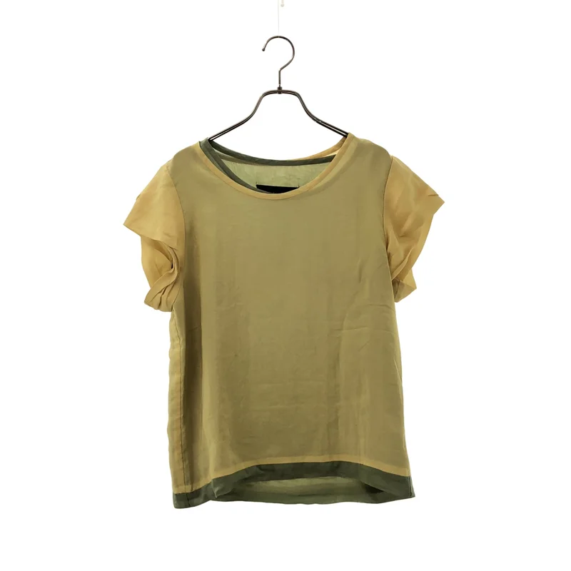 tricot COMME des GARCONS / トリココムデギャルソン | 1990s | バイカラー レイヤード カットソー ブラウス |
