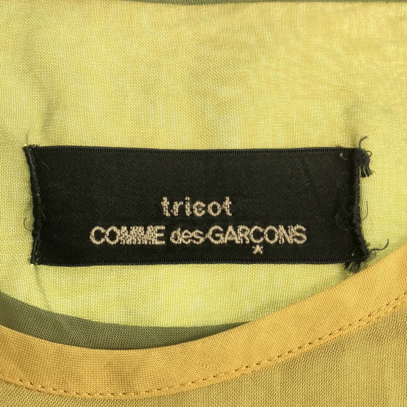 tricot COMME des GARCONS / トリココムデギャルソン | 1990s | バイカラー レイヤード カットソー ブラウス |