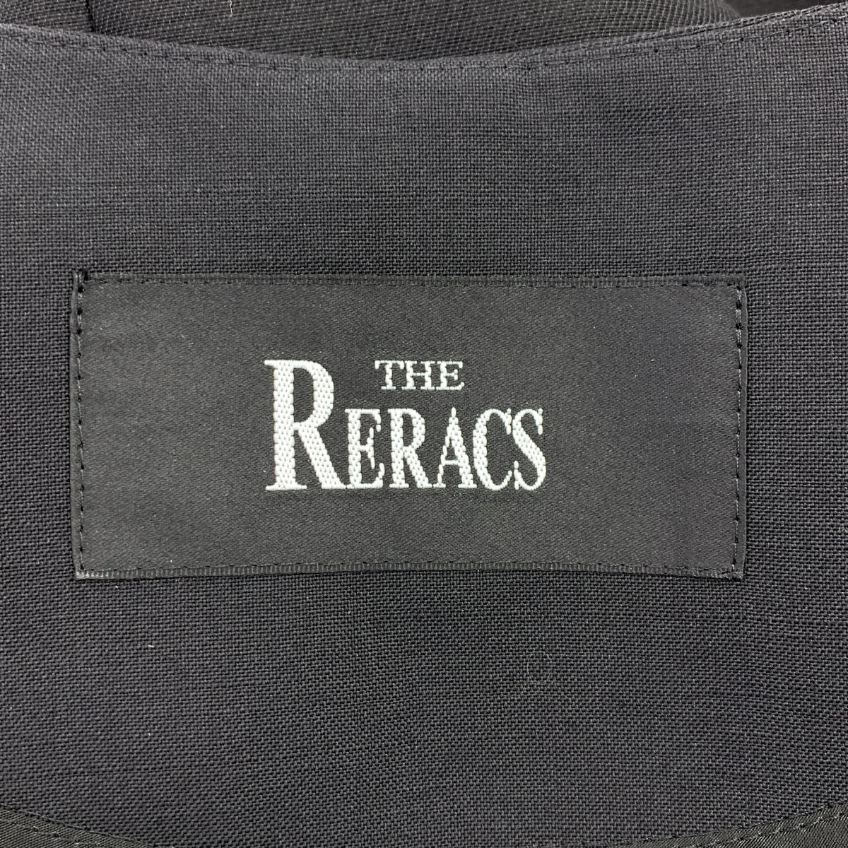 【新品】  THE RERACS / ザリラクス | チェスター ロング ベスト ジレ | 38 | ブラック | レディース THE RERACS / ザリラクス | チェスター ロング ベスト ジレ | 38